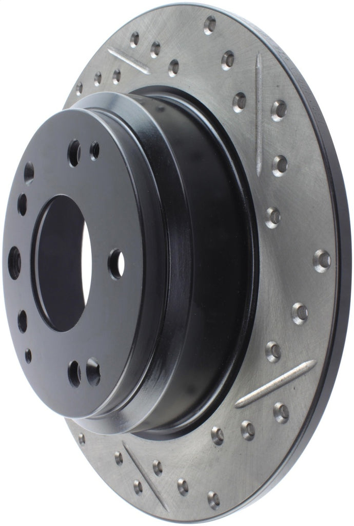 StopTech Power Slot 91-95 Acura Legend / 95-98 Honda Odyssey Left Rear Drilled & Slotted Rotor