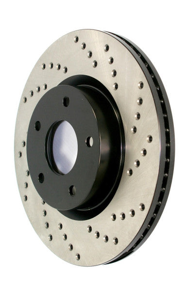 Centric 2018+ Subaru WRX STI C-Tek Standard Drilled Front Rotor