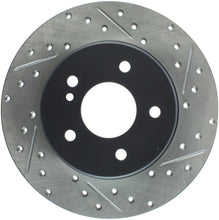 Load image into Gallery viewer, StopTech Mercedes Benz C Series/E Series/SLK Series Rear Left Slotted &amp; Drilled Rotor