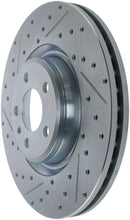 Load image into Gallery viewer, StopTech Select Sport 14-19 Audi A4i Slotted and Drilled Right Front Rotor