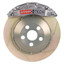 Load image into Gallery viewer, StopTech 03-06 Evo Front BBK w/ ST-60 Trophy Anodized Calipers 355x32mm Zinc Slotted Rotors