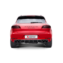Load image into Gallery viewer, Akrapovic 2014 Porsche Macan Turbo (95B) Evolution Line Cat Back (Titanium) w/ Carbon Fiber Tips