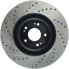 Load image into Gallery viewer, StopTech Sport Drilled &amp; Slotted Rotor - Front Left