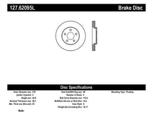 Load image into Gallery viewer, StopTech 06-09 Chevrolet HHR Slotted &amp; Drilled Front Left Rotor