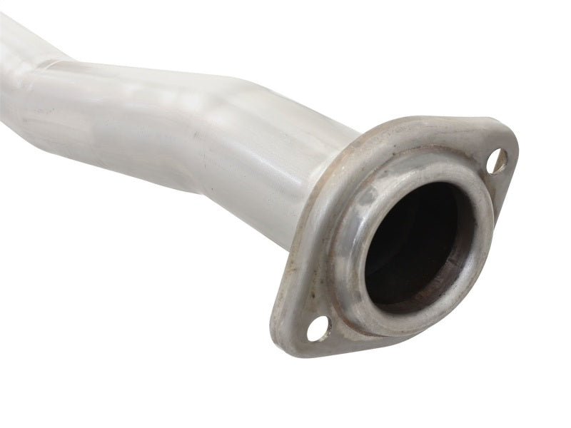 aFe MACHForce XP Exhaust 3in-3.5in SS Single Side Ext CB w/ Polished Tips 15 Ford F150 V8 5.0L CC/SB