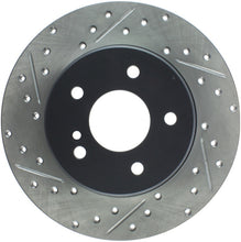 Load image into Gallery viewer, StopTech Mercedes Benz C Series/E Series/SLK Series Rear Right Slotted &amp; Drilled Rotor