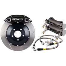 Load image into Gallery viewer, StopTech 94-04 Ford Mustang Front BBK Black ST-40 355x32mm Slotted Rotors
