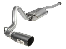 Load image into Gallery viewer, aFe MACHForce XP Exhausts Cat-Back SS-409 EXH CB Toyota Tacoma 05-13 V6-4.0L (Blk Tip)