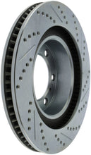 Load image into Gallery viewer, StopTech Select Sport 10-19 Toyota 4Runner Slotted &amp; Drilled Right Front Rotor