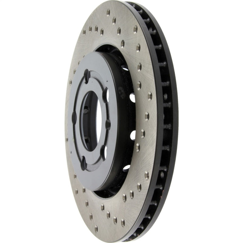 StopTech 03-06 VW Golf GTi (vented rear discs) Drilled Left Rear CRYO Rotor