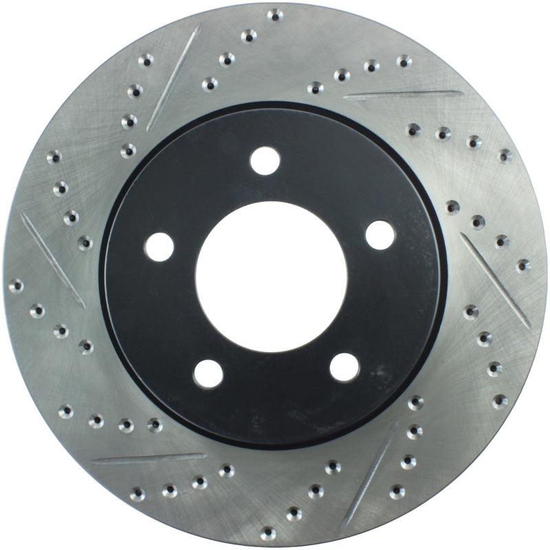 StopTech SportStop 04-08 Chrysler Pacifica Front Right Drilled & Slotted Rotor
