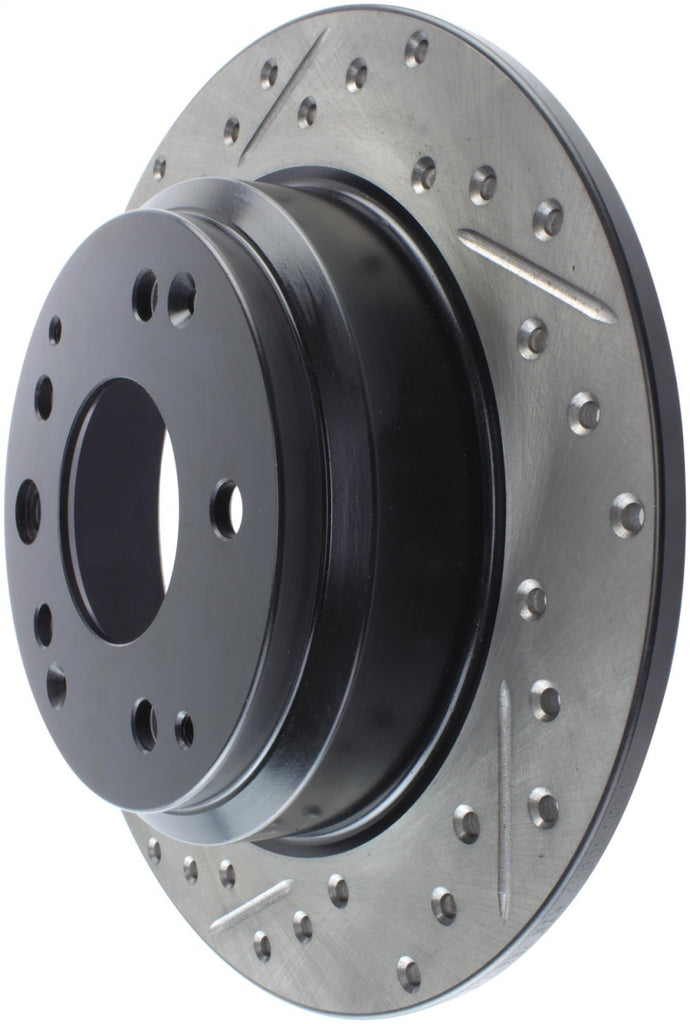 StopTech Power Slot 91-95 Acura Legend / 95-98 Honda Odyssey Right Rear Drilled & Slotted Rotor