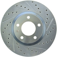 Load image into Gallery viewer, StopTech Select Sport 12-13 Mazda 3 SportStop Slotted &amp; Drilled Front Right Rotor