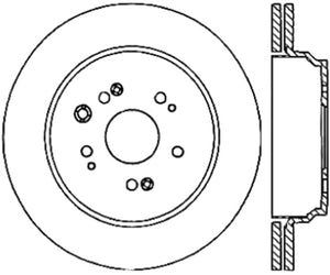 StopTech 05-12 Acura RL Slotted & Drilled Cryo Sport Right Rear Brake Rotor