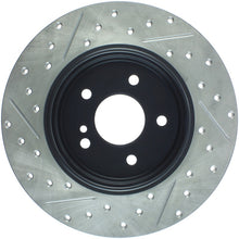 Load image into Gallery viewer, StopTech Mercedes Benz C Series/E Series/SLK Series Rear Left Slotted &amp; Drilled Rotor