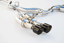 Load image into Gallery viewer, Invidia 2022+ Subaru WRX Gemini Single Layer Quad Black Tip Cat-Back Exhaust