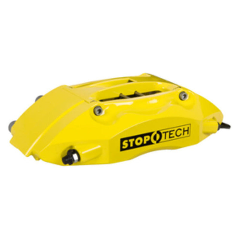 StopTech 04-09 RX8 Front BBK w/ Yellow ST-40 Calipers Drilled 328x28mm Rotors Pads Lines