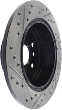 Load image into Gallery viewer, StopTech 07-09 Lexus ES 250/ES 300/ ES330/ES350 SportStop Slotted &amp; Drilled Left Rear Rotor