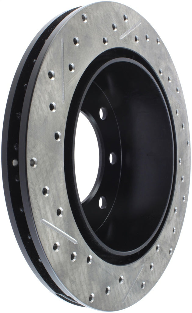 StopTech 00-08 Chevy Avalanche Slotted & Drilled Left Rear Rotor