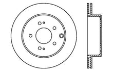 Load image into Gallery viewer, StopTech 06-09 Mitsubishi Eclipse (Exc Turbo) Slotted &amp; Drilled Left Rear Rotor