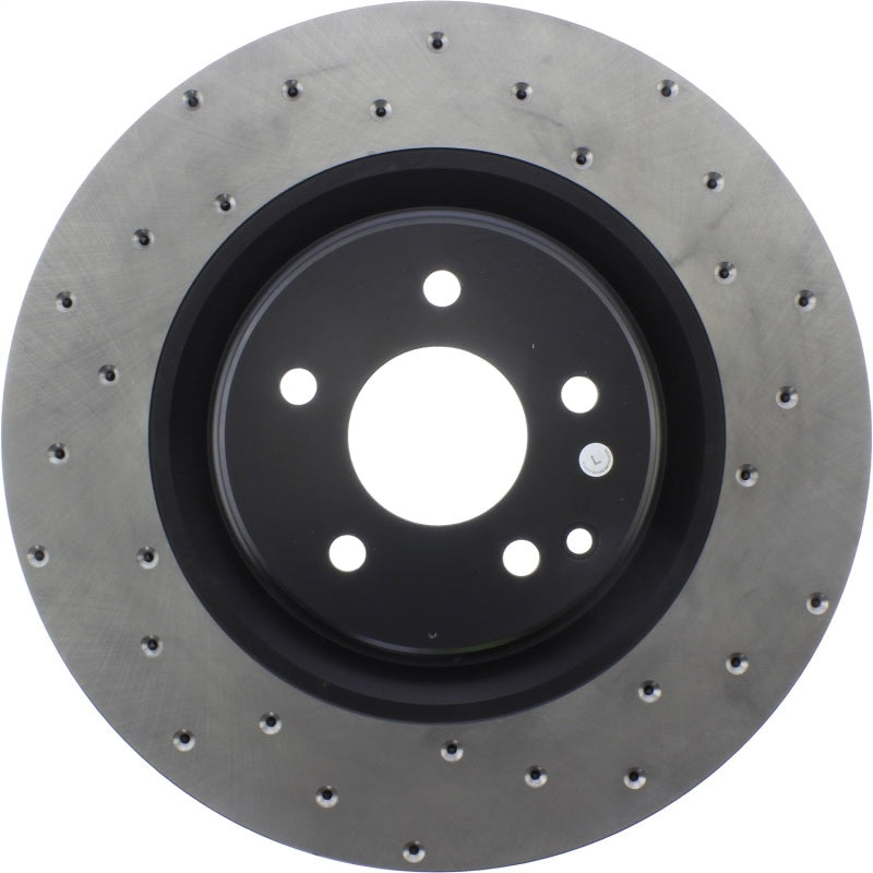 StopTech 05-06 Mercedes Benz C55 AMG Sportstop Drilled Left Front CRYO Rotor