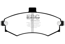 Load image into Gallery viewer, EBC 02-06 Hyundai Elantra 2.0 Ultimax2 Front Brake Pads