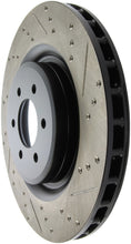 Load image into Gallery viewer, StopTech Power Slot 01-06 &amp; 08-10 Dodge Viper SRT-10 Drilled &amp; Slotted Left Rear Rotor