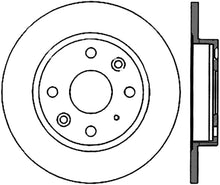 Load image into Gallery viewer, StopTech 90-93 Mazda Miata Sportstop Cryo Drilled &amp; Slotted Rotor - Rear Left