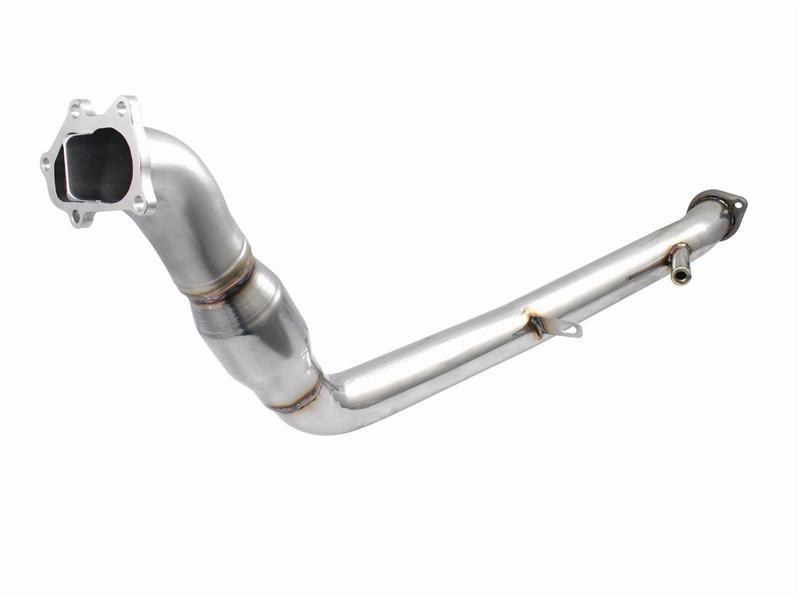 Injen 08-14 Subaru WRX 2.5L Downpipe w/ Divided Wastegate Discharge and High Flow Cat