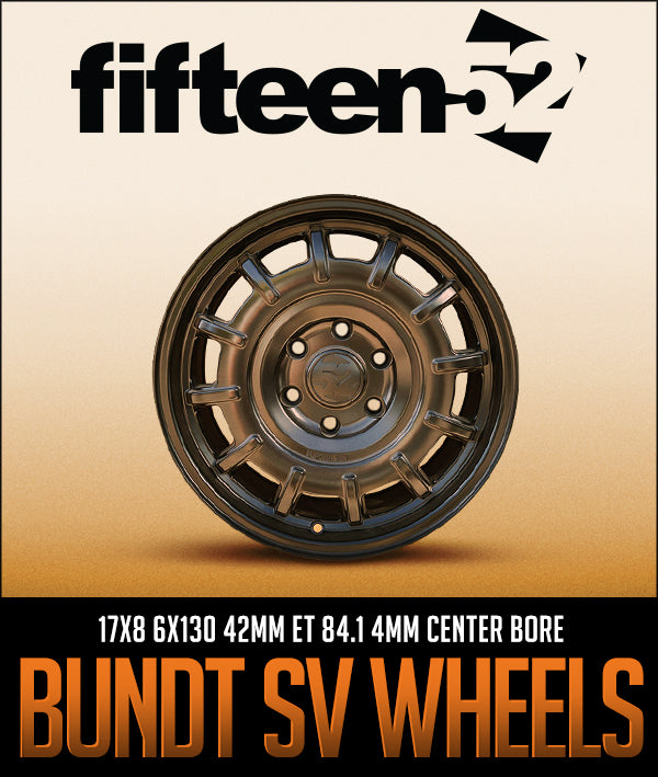fifteen52 Bundt SV 17x8 6x130 42mm ET 84.1 4mm Center Bore Carbon Grey Wheel