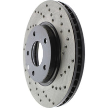 Load image into Gallery viewer, StopTech Cryo Drilled Front Left Sport Brake Rotor 04-15 Nissan Quest