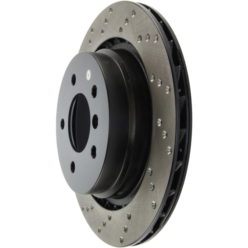 StopTech 98-02 BMW Z3 / 94-99 BMW M3 Drilled Right Rear Cryo Rotor