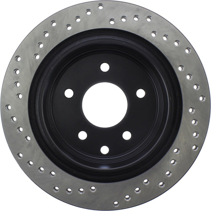 StopTech 02-06 Infinity Q45 Cryo Drilled Sport Left Rear Rotor