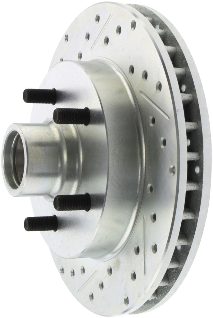 StopTech Select Sport Drilled & Slotted Rotor - Rear Left