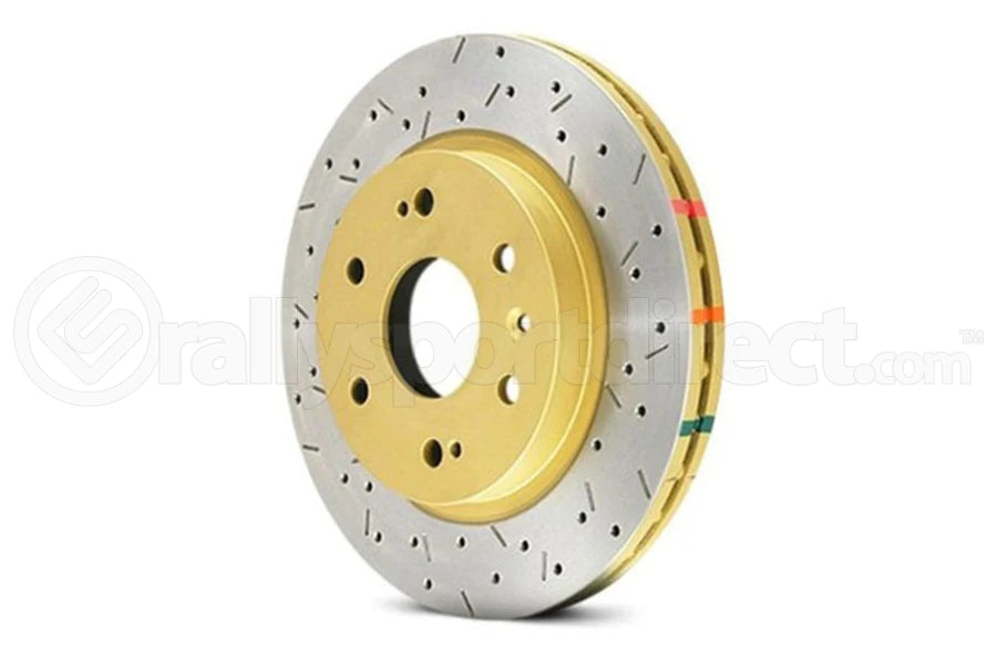 DBA 2017+ Subaru STi Front Drilled/Slotted 4000 Series Rotor