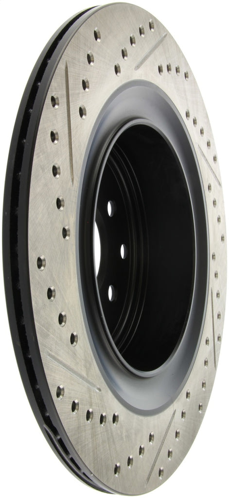 StopTech 07-08 Infiniti G35 / 08-09 G37 SportStop Slotted & Drilled Rear Left Rotor