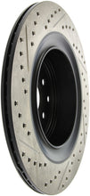 Load image into Gallery viewer, StopTech 07-08 Infiniti G35 / 08-09 G37 SportStop Slotted &amp; Drilled Rear Left Rotor