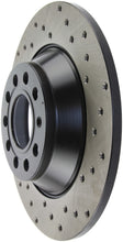 Load image into Gallery viewer, StopTech SportStop 05-10 Audi A6 / 05-08 A6 Quattro Drilled Left Rear Rotor