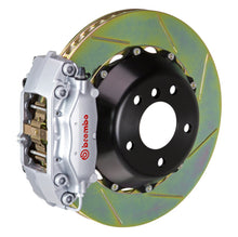 Load image into Gallery viewer, Brembo 00-03 Z8 (E52) Rear GT BBK 4 Piston Cast 345x28 2pc Rotor Slotted Type-1-Silver