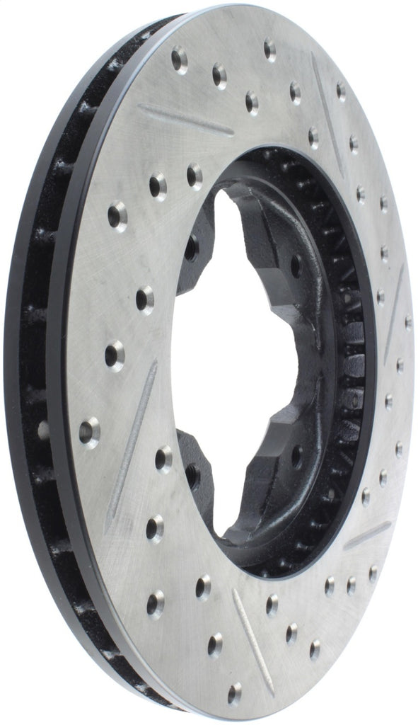 StopTech 97 Acura CL / 90-97 Honda Accord Coupe/Sedan Slotted & Drilled Right Front Rotor
