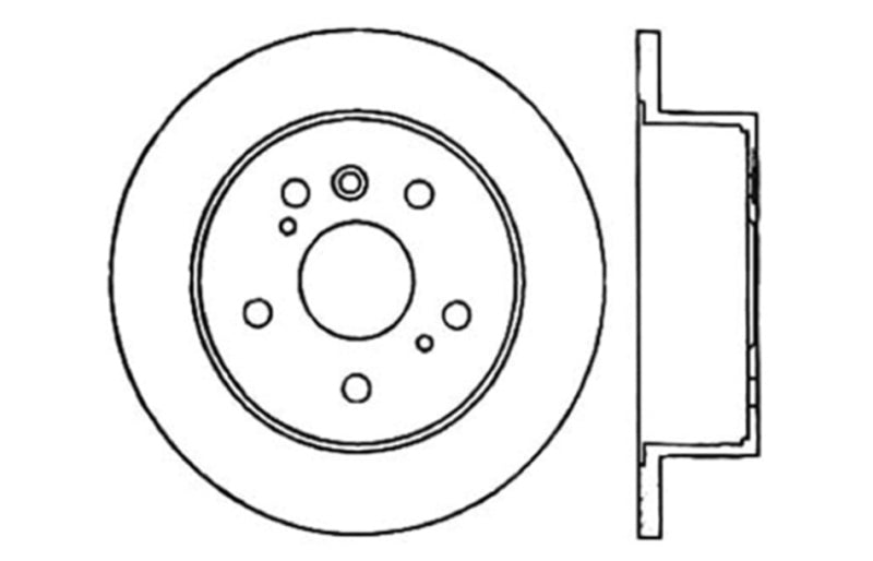 StopTech Drilled Sport Brake Rotor