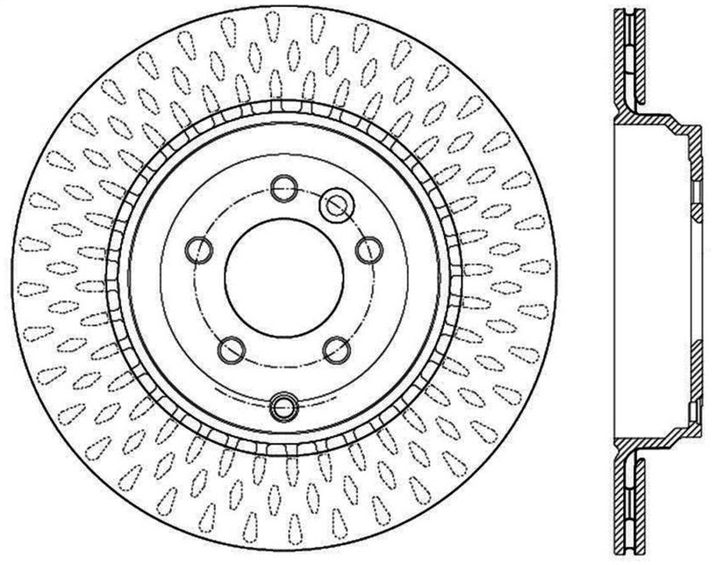 StopTech Slotted Sport Brake Rotor
