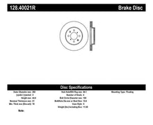 Load image into Gallery viewer, StopTech 90-01 Integra (EXC Type R) / 90-05 Honda Civic Cross Drilled Right Front Rotor