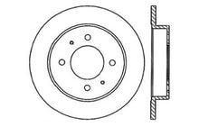 Load image into Gallery viewer, StopTech 97-06 Hundai Elantra / 97-01 Tiburon Rear Disc Slotted &amp; Drilled Left Rear Rotor