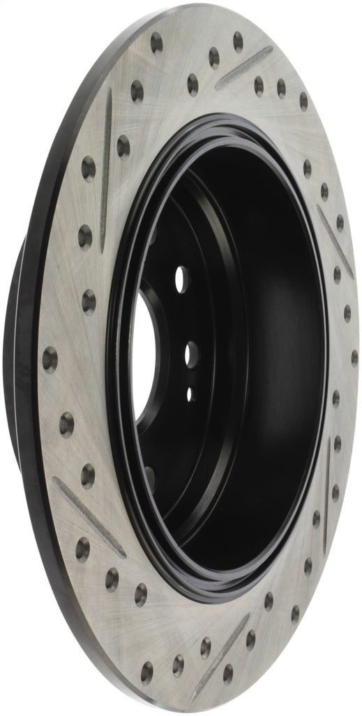StopTech 99-03 Acura TL Slotted & Drilled Left Rear Rotor
