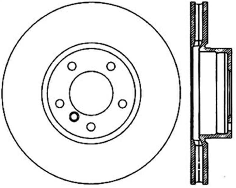StopTech Drilled Sport Brake Rotor