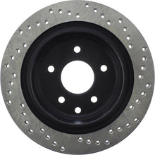 Load image into Gallery viewer, StopTech 02-06 Infinity Q45 Cryo Drilled Sport Right Rear Rotor
