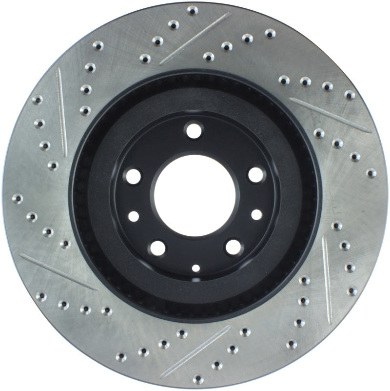 StopTech 07-09 Mazda CX-9 Left Front Slotted & Drilled Rotors