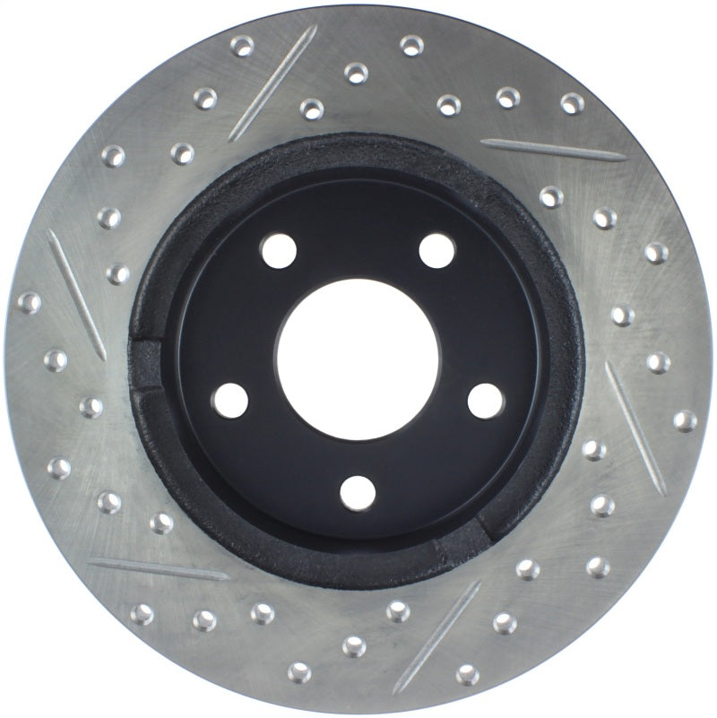 StopTech 05-09 Pontiac G5/05-10 G8 / 05-08 Chevrolet Cobalt Slotted & Drilled Rear Left Rotor