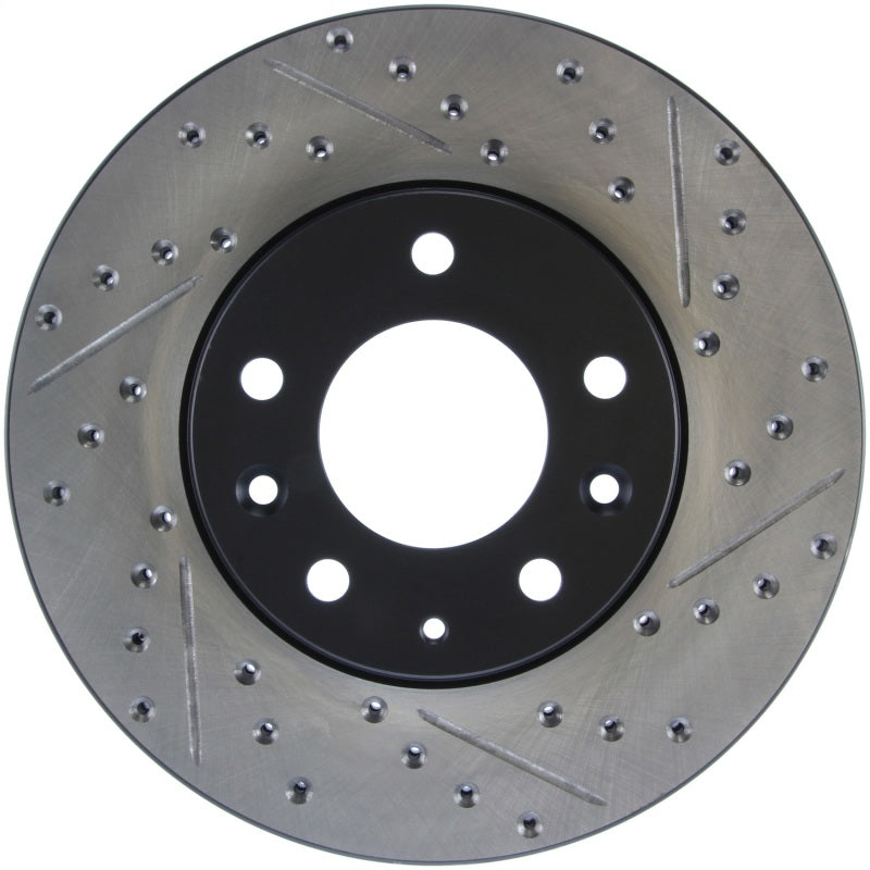 StopTech Mazda Mazda6 Slotted & Drilled Left Front Rotor